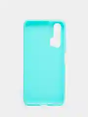 Бирюзовый чехол Huawei Honor 20 Pro (Хуавей Хонор 20 Про) силиконовый цветной