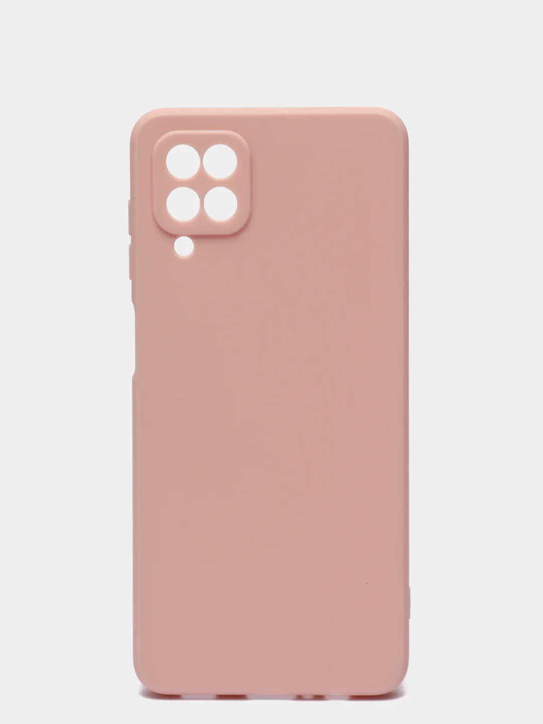 Пудровый чехол для Samsung Galaxy A12, M12 силиконовый