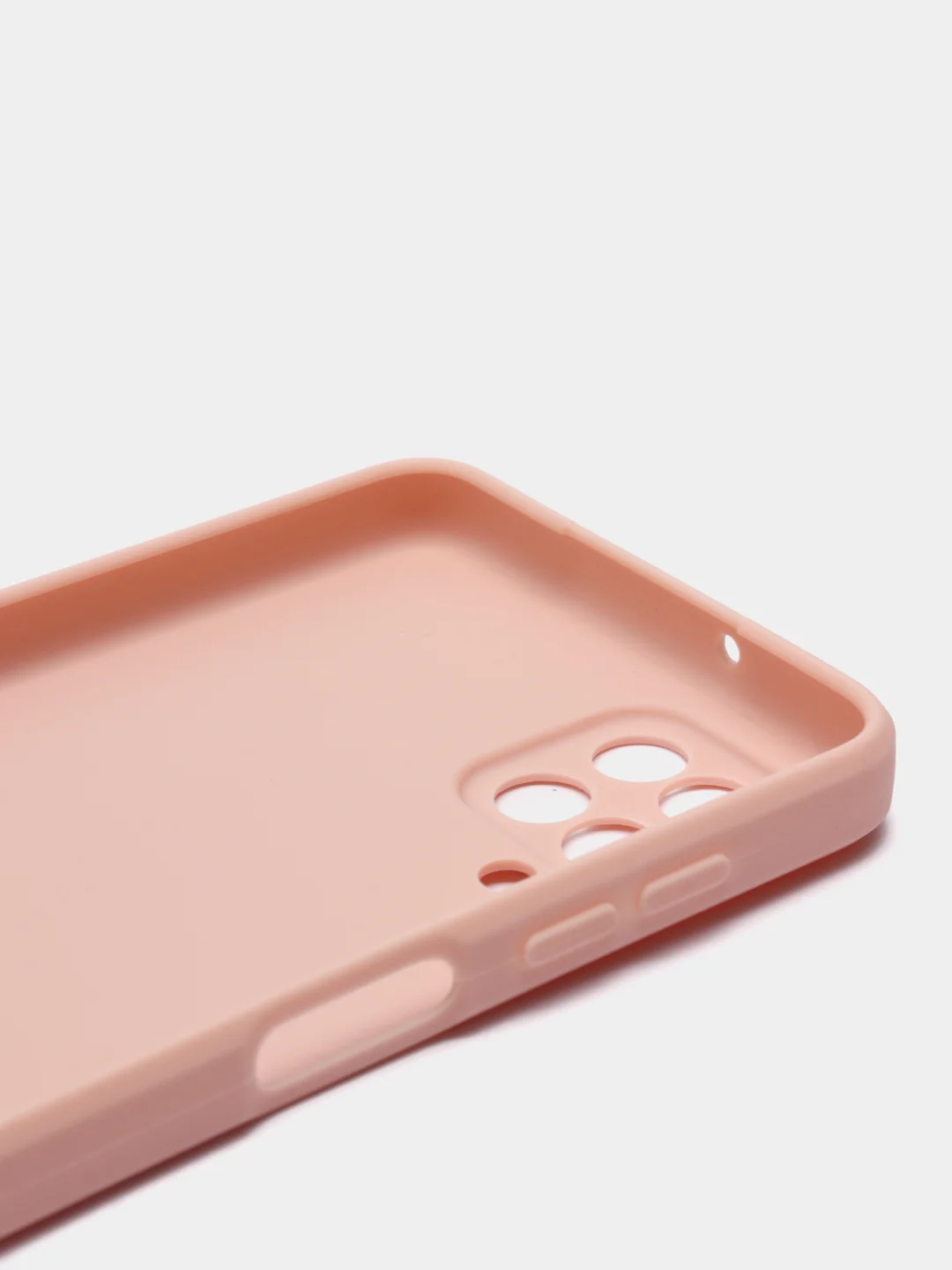 Пудровый чехол для Samsung Galaxy A12, M12 силиконовый