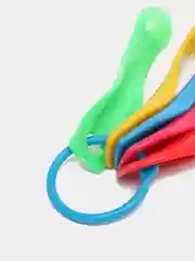 Белый мерная ложка, разная ёмкость набор 5 штук