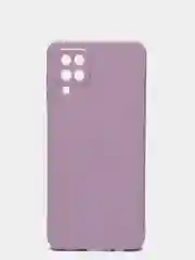 Сиреневый чехол для Samsung Galaxy A12, M12 силиконовый