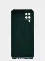 Зеленый чехол для Samsung Galaxy A12, M12 силиконовый