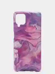 Аметистовый чехол для Samsung Galaxy A12, M12, гранит цветной