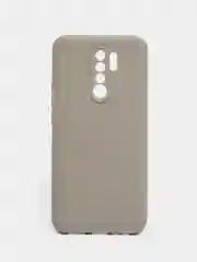 Серый чехол Xiaomi Redmi 9 силиконовый