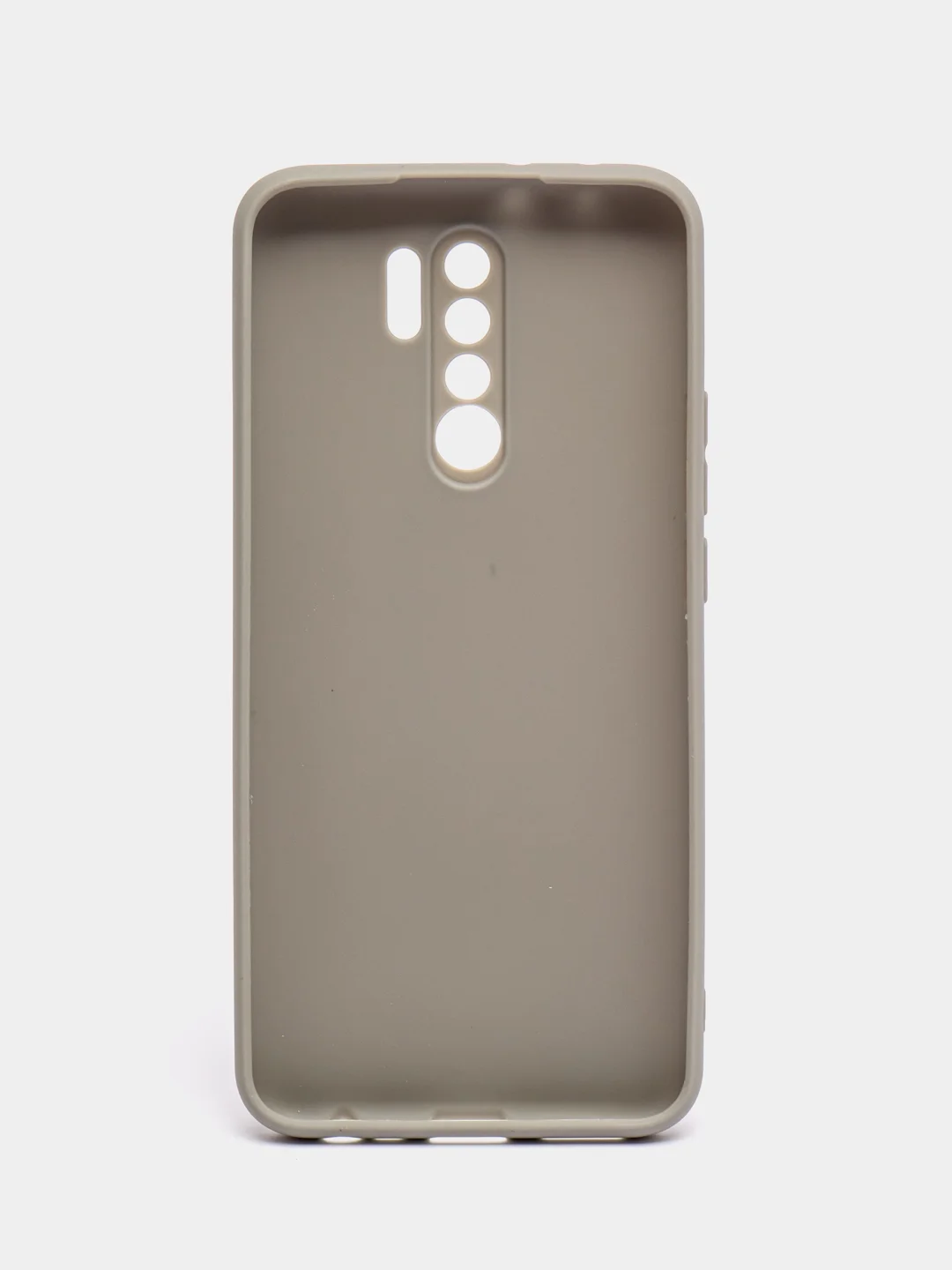 Серый чехол Xiaomi Redmi 9 силиконовый