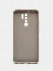 Серый чехол Xiaomi Redmi 9 силиконовый
