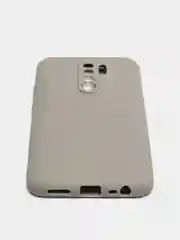 Серый чехол Xiaomi Redmi 9 силиконовый