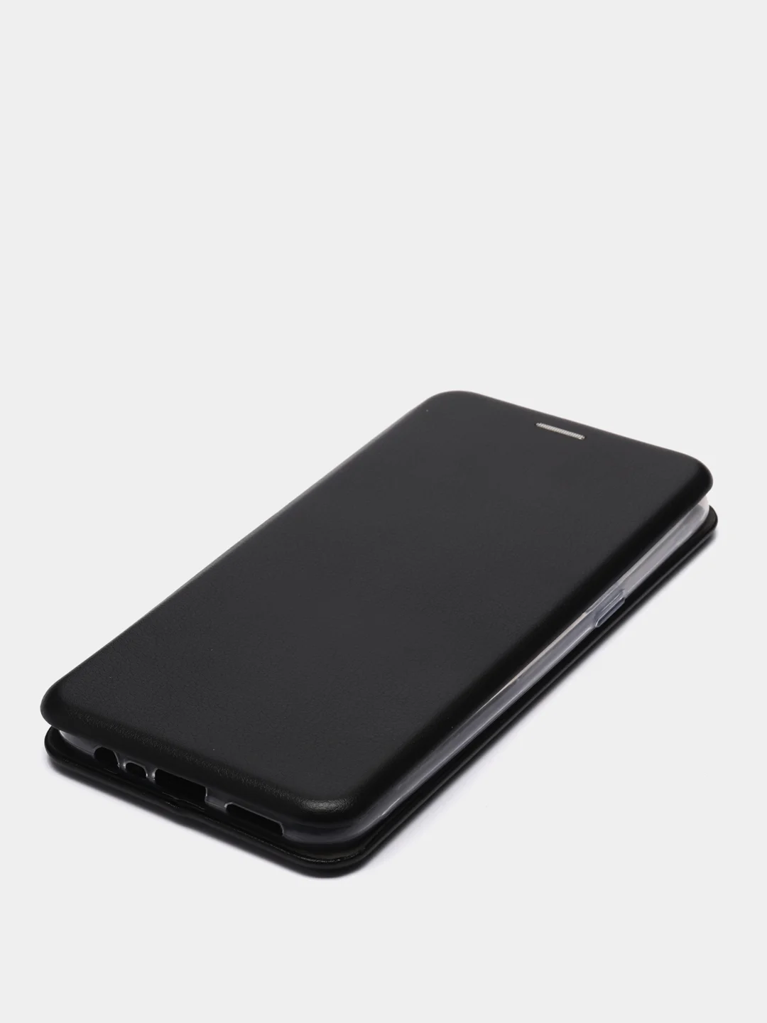 Черный чехол книжка для Realme C3 / Realme 5 / Realme 6i
