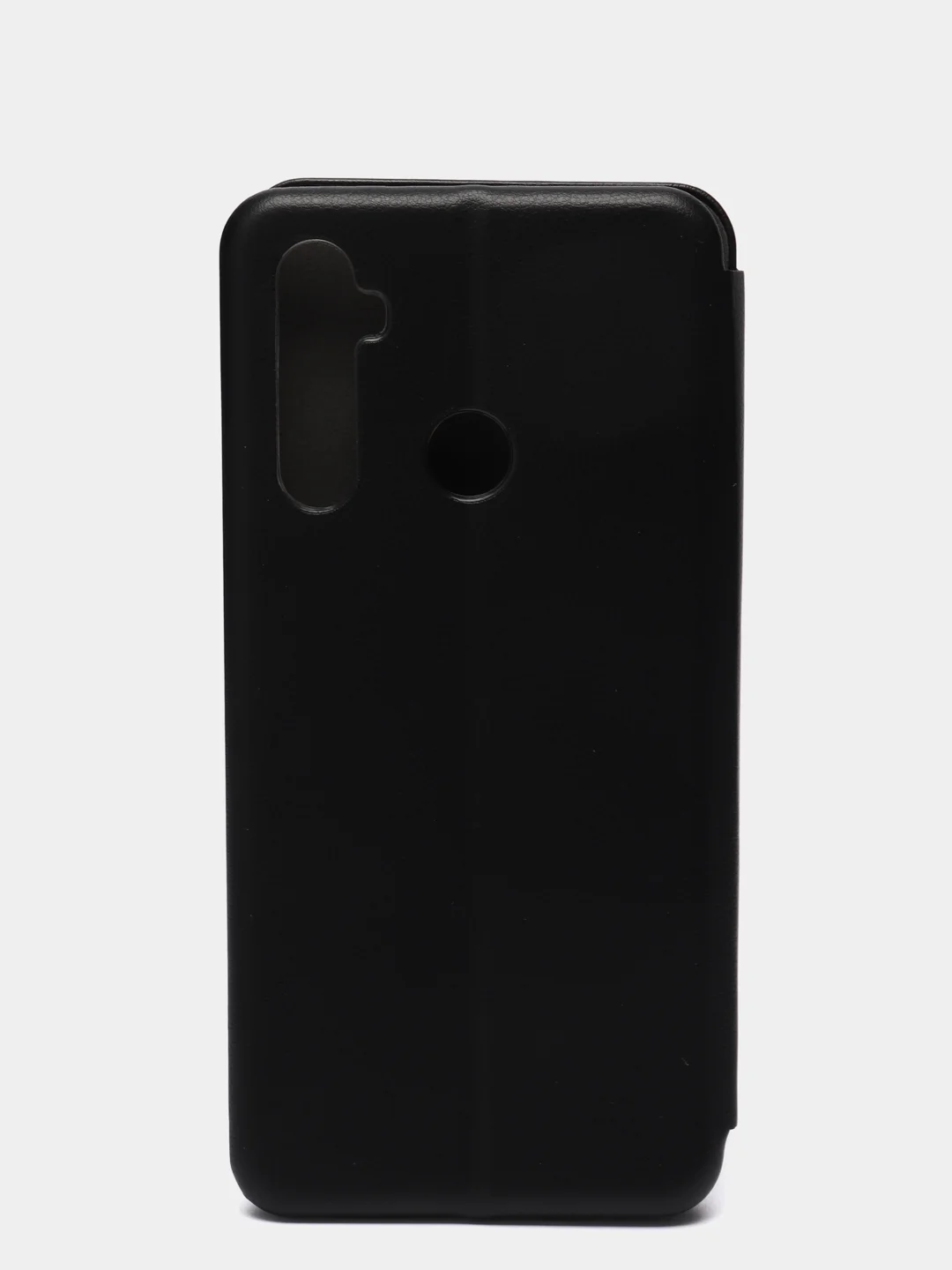 Черный чехол книжка для Realme C3 / Realme 5 / Realme 6i