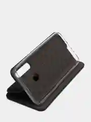 Черный чехол книжка для Realme C3 / Realme 5 / Realme 6i