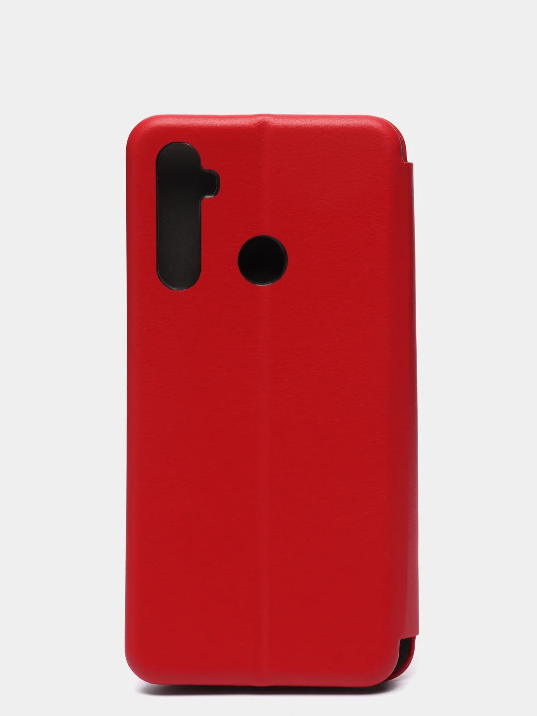 Красный чехол книжка для Realme C3 / Realme 5 / Realme 6i