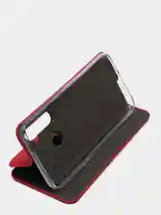 Красный чехол книжка для Realme C3 / Realme 5 / Realme 6i