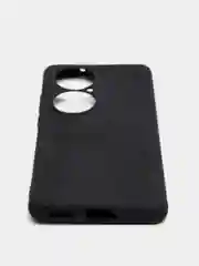 Черный чехол Huawei P50 Pro, Хуавей П50 Про силиконовый, матовый