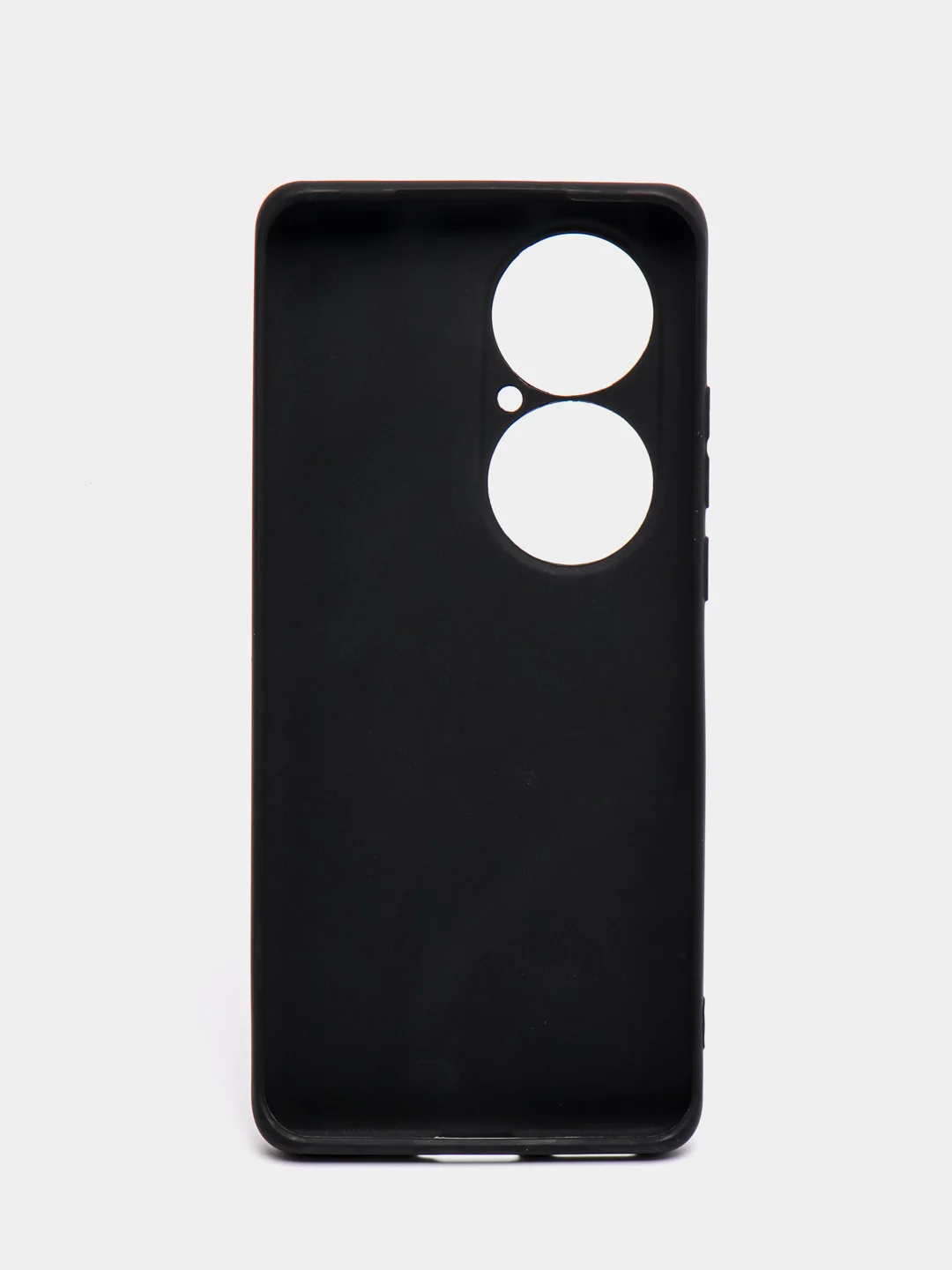 Черный чехол Huawei P50 Pro, Хуавей П50 Про силиконовый, матовый