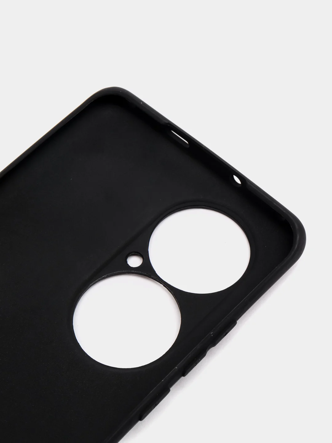Черный чехол Huawei P50 Pro, Хуавей П50 Про силиконовый, матовый