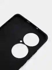 Черный чехол Huawei P50 Pro, Хуавей П50 Про силиконовый, матовый