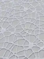 Белый флористическая сетка Крошет