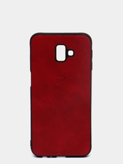 Силиконовый усиленный чехол Samsung J6 +(Plus)