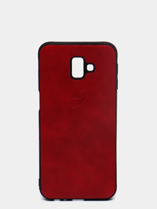 Силиконовый усиленный чехол Samsung J6 +(Plus)