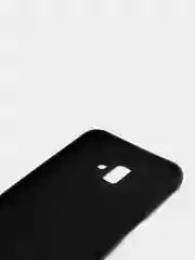 Коричневый силиконовый усиленный чехол Samsung J6 +(Plus)