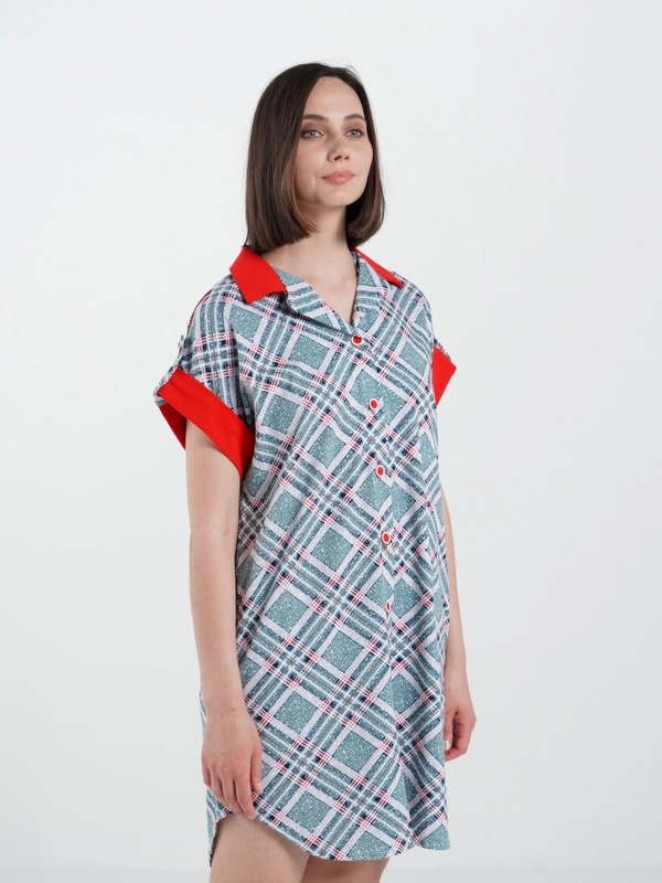 Женская рубашка длинная Zarka