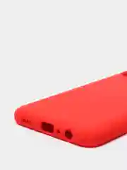 Красный чехол силиконовый для Samsung Galaxy A03s