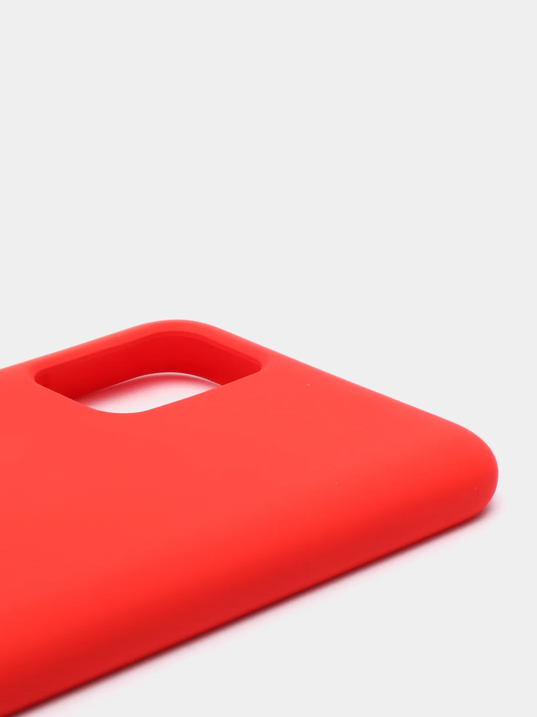 Красный чехол силиконовый для Samsung Galaxy A03s