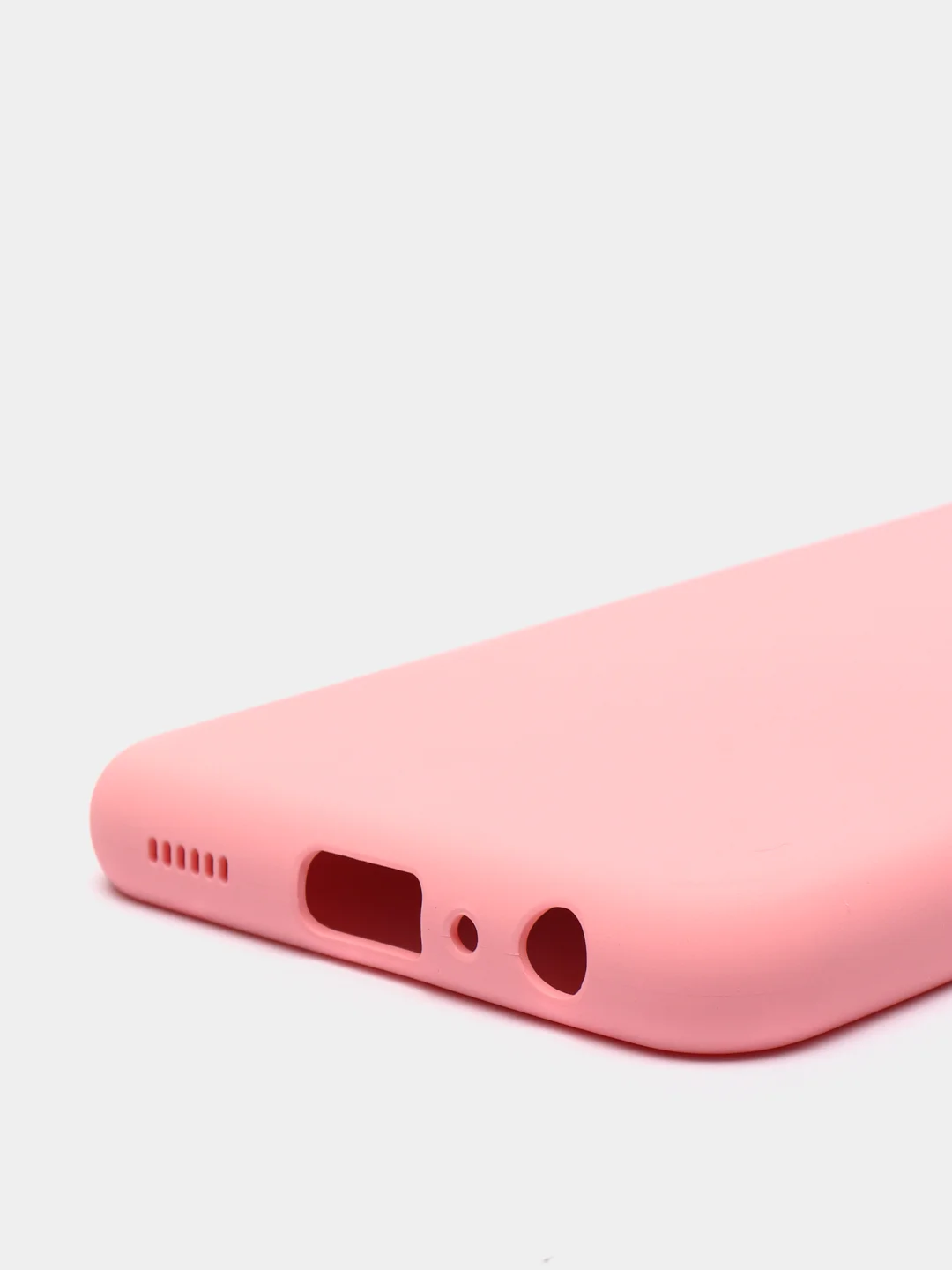 Розовый чехол силиконовый для Samsung Galaxy A13 4G