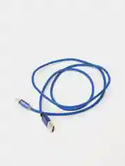 Синий кабель для зарядки X-cable, магнитный, 2.1 А, 360 + магнитный коннектор-разъем