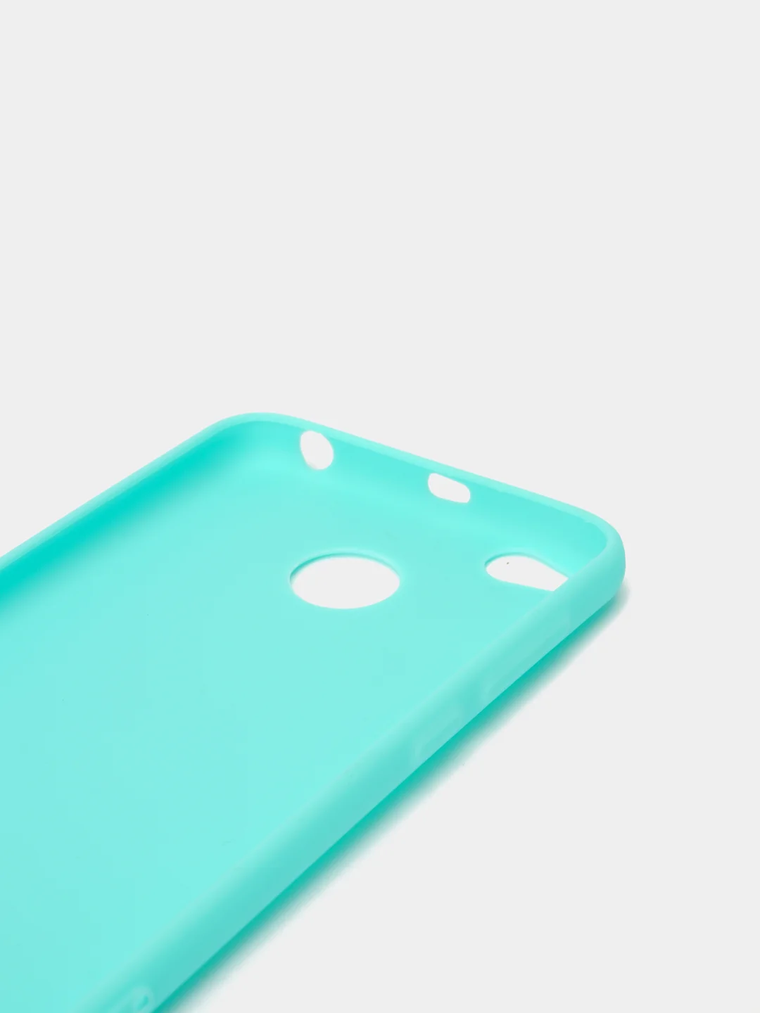 Бирюзовый чехол Xiaomi Redmi 4X, Сяоми Редми 4Х, силиконовый цветной матовый