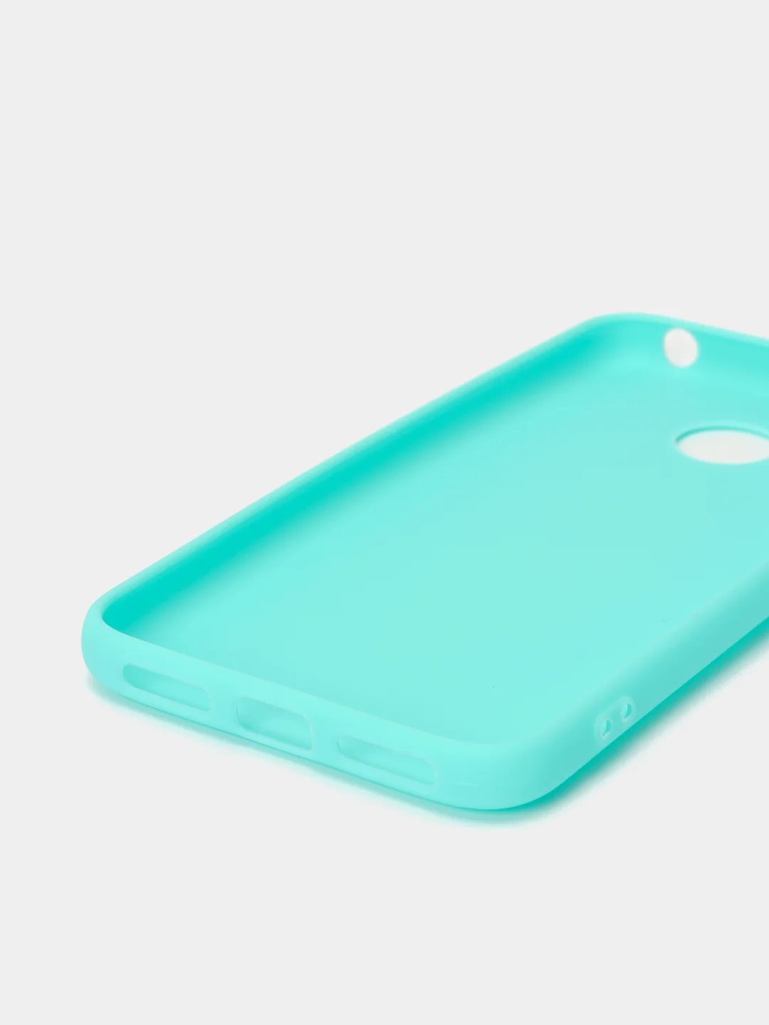 Бирюзовый чехол Xiaomi Redmi 4X, Сяоми Редми 4Х, силиконовый цветной матовый