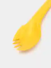 Желтый ложко-вилко-нож Wildo Spork - набор столовых приборов