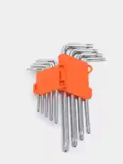 Набор ключей TORX-профиль 9 предметов, 75 х 3 мм - 170 х 9 мм