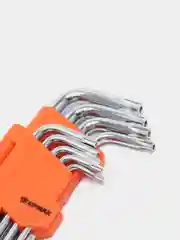 Набор ключей TORX-профиль 9 предметов, 75 х 3 мм - 170 х 9 мм