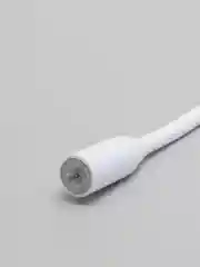 Белый портативный USB мини-вентилятор на гибкой ножке