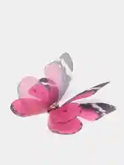 Вишнёвый бабочки шифоновые средние