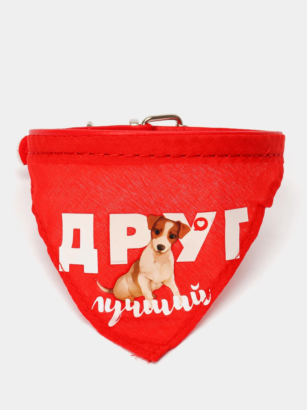 Коралловый меланж ошейник для кошек и собак с косынкой