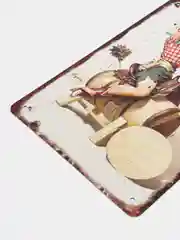 Алый винтажные жестяные таблички "Pin up Girls"