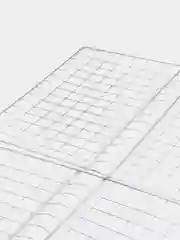 Решетка гриль для барбекю, плоская, 40*30*3 см