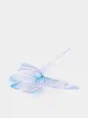 Голубой бабочки шифоновые средние