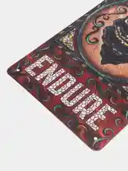 Алый винтажные жестяные таблички "Мотивация"