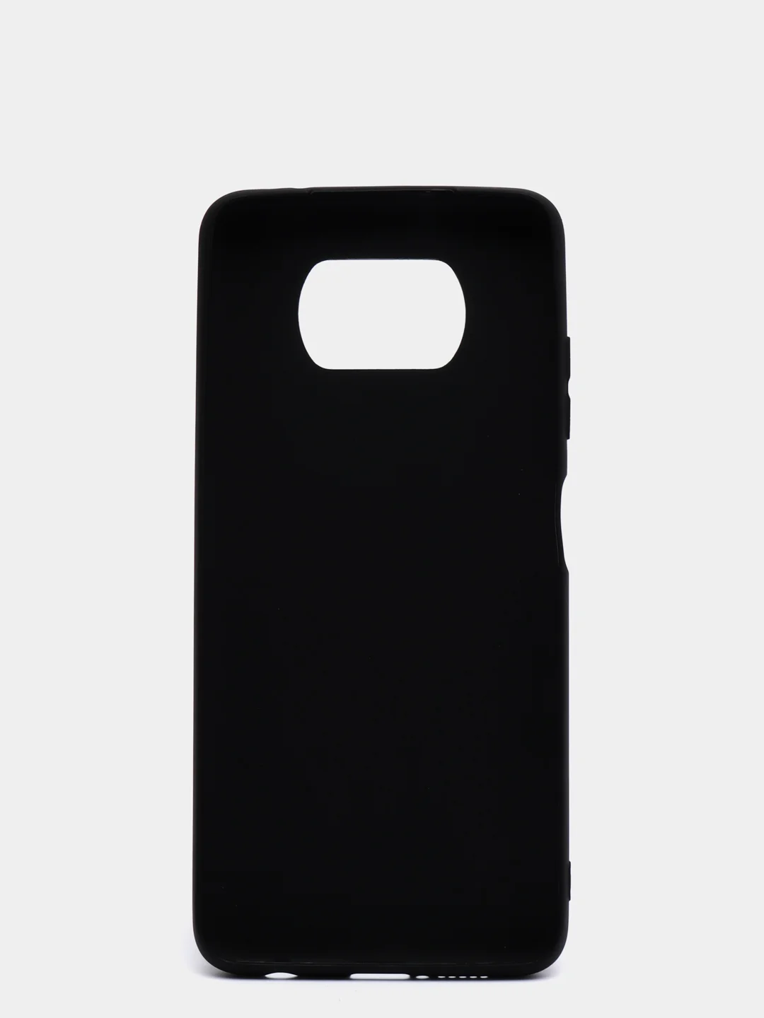 Черный чехол для Xiaomi Poco X3 NFC / Poco X3 Pro, силиконовый, матовый