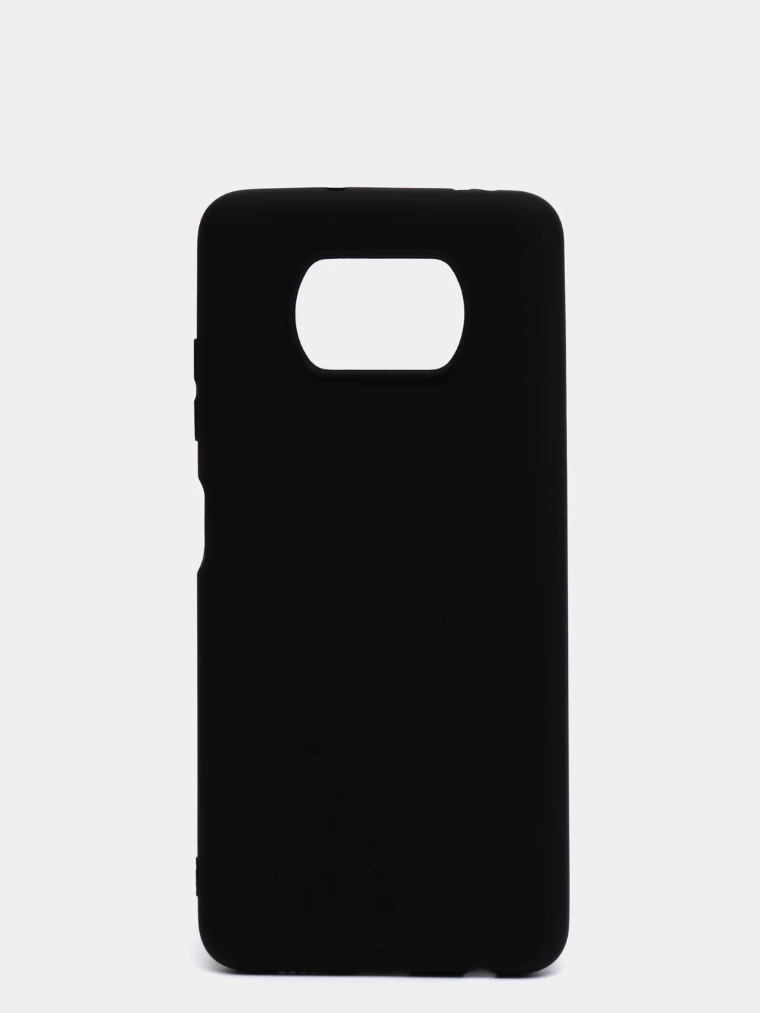 Черный чехол для Xiaomi Poco X3 NFC / Poco X3 Pro, силиконовый, матовый