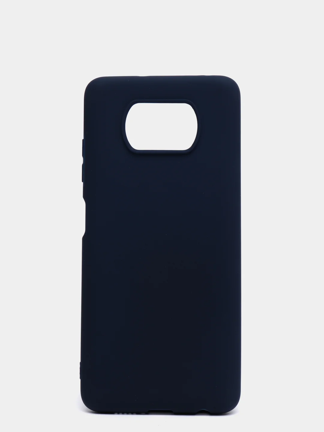 Темно-синий чехол для Xiaomi Poco X3 NFC / Poco X3 Pro, силиконовый, матовый