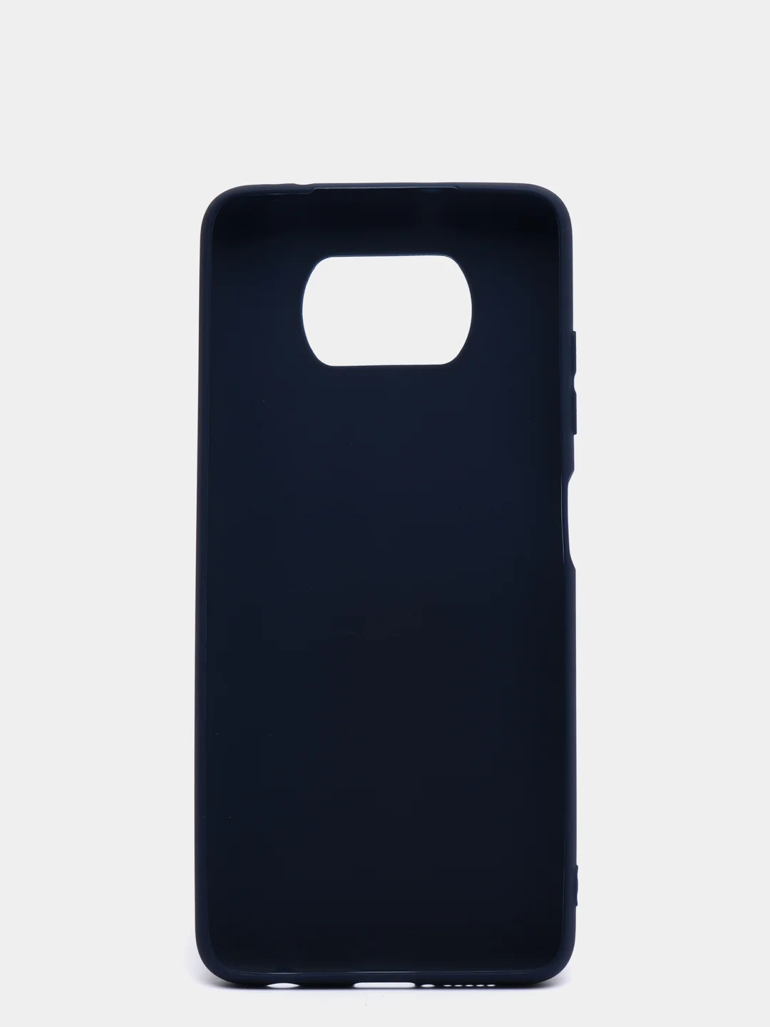 Темно-синий чехол для Xiaomi Poco X3 NFC / Poco X3 Pro, силиконовый, матовый