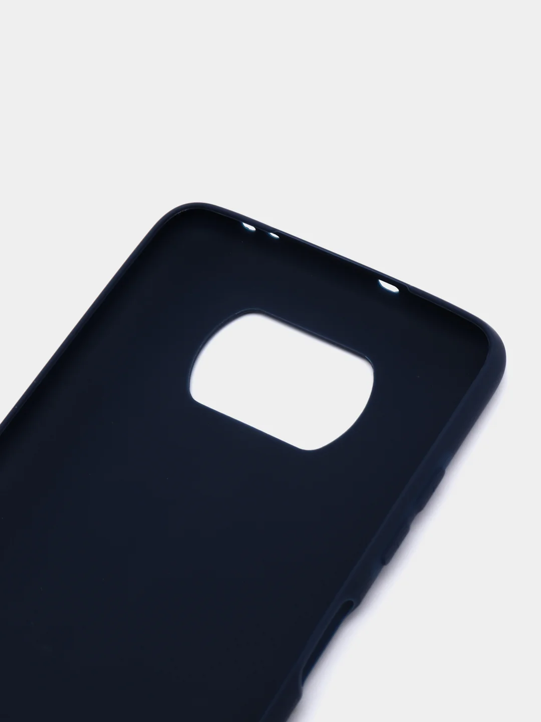 Темно-синий чехол для Xiaomi Poco X3 NFC / Poco X3 Pro, силиконовый, матовый
