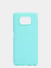 Бирюзовый чехол для Xiaomi Poco X3 NFC / Poco X3 Pro, силиконовый, матовый