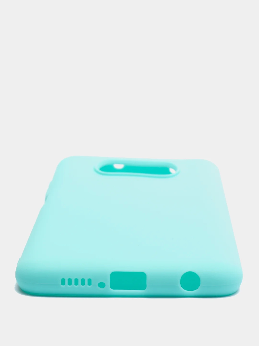 Бирюзовый чехол для Xiaomi Poco X3 NFC / Poco X3 Pro, силиконовый, матовый