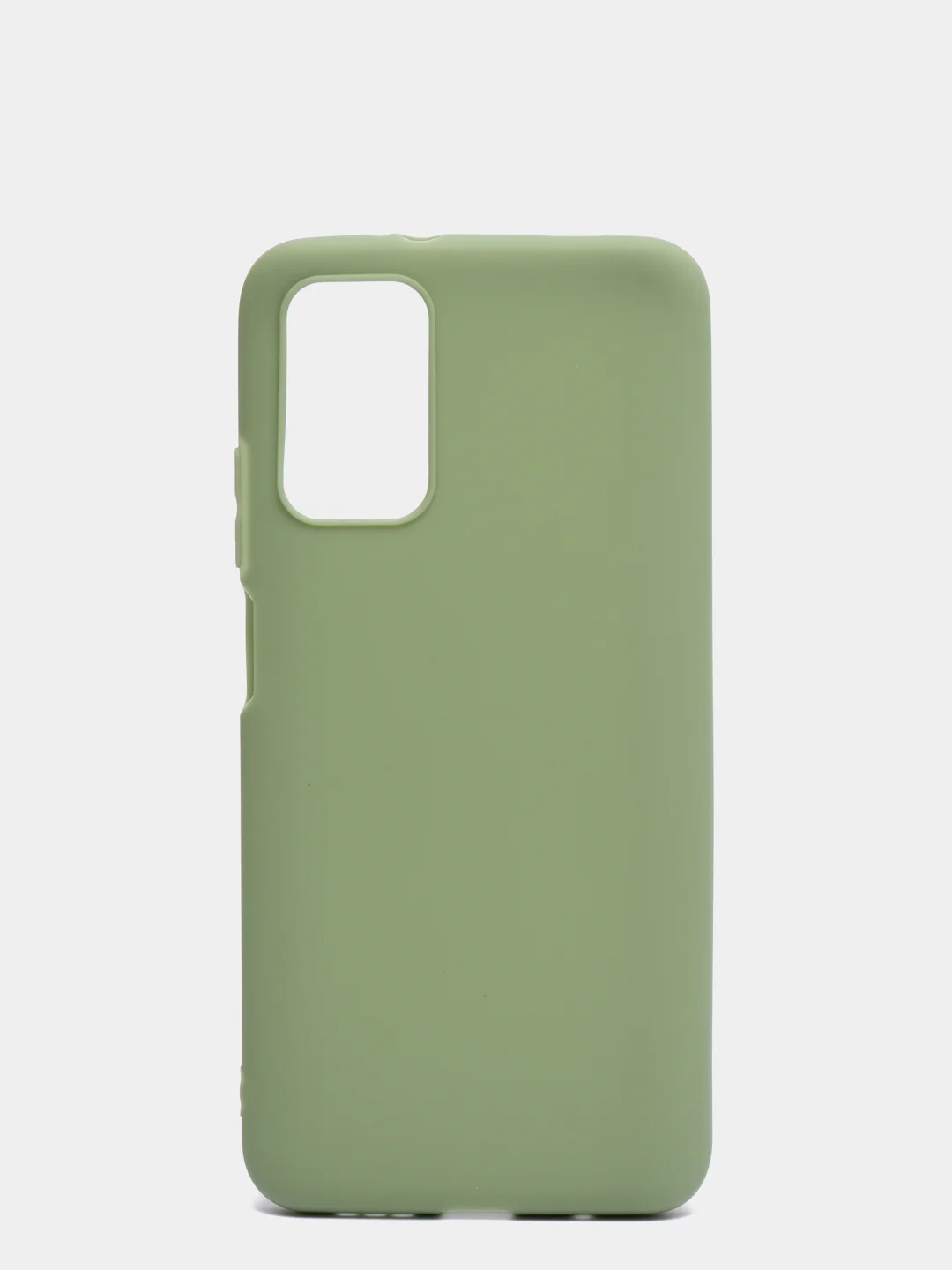 Приглушённый хаки чехол Xiaomi Poco M3 / Redmi 9T силиконовый матовый