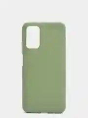 Приглушённый хаки чехол Xiaomi Poco M3 / Redmi 9T силиконовый матовый